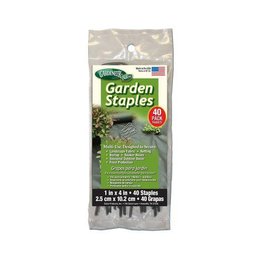Garden Staples & Landscaping Pins - Durable Steel - Small Pack & Bulk Options