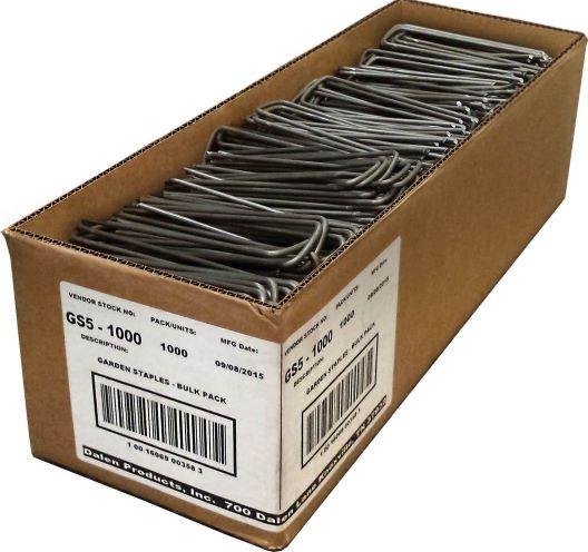 Garden Staples & Landscaping Pins - Durable Steel - Small Pack & Bulk Options