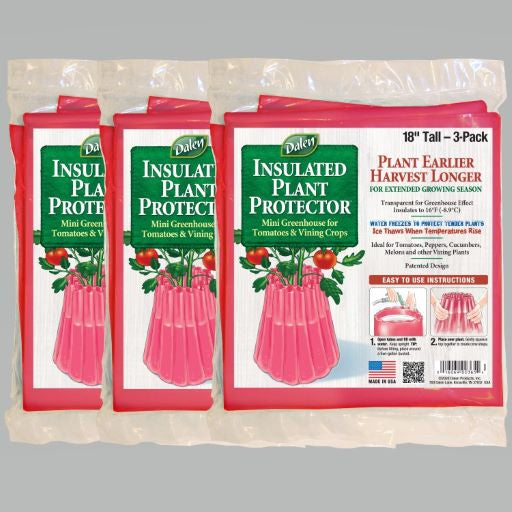 Wall-O-Water™ Season Starter 18" Tomato & Plant Protectors - 3pk or 9pk Mini Greenhouses