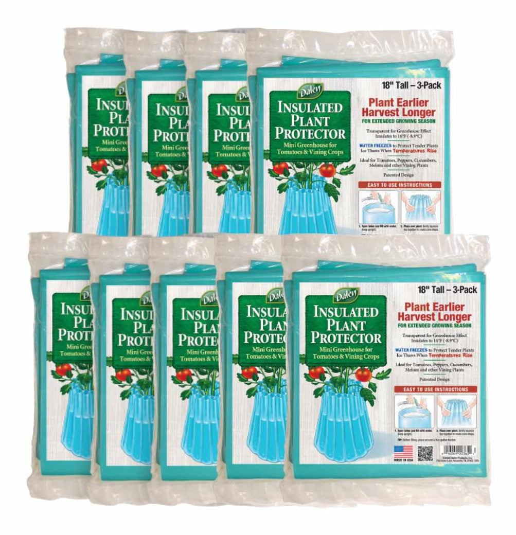 Wall-O-Water™ Season Starter 18&quot; Tomato &amp; Plant Protectors - 3pk or 9pk Mini Greenhouses