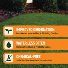 Dalen Grass Fast 40in x 50ft Seedling Cover Germination Aid for New Lawns