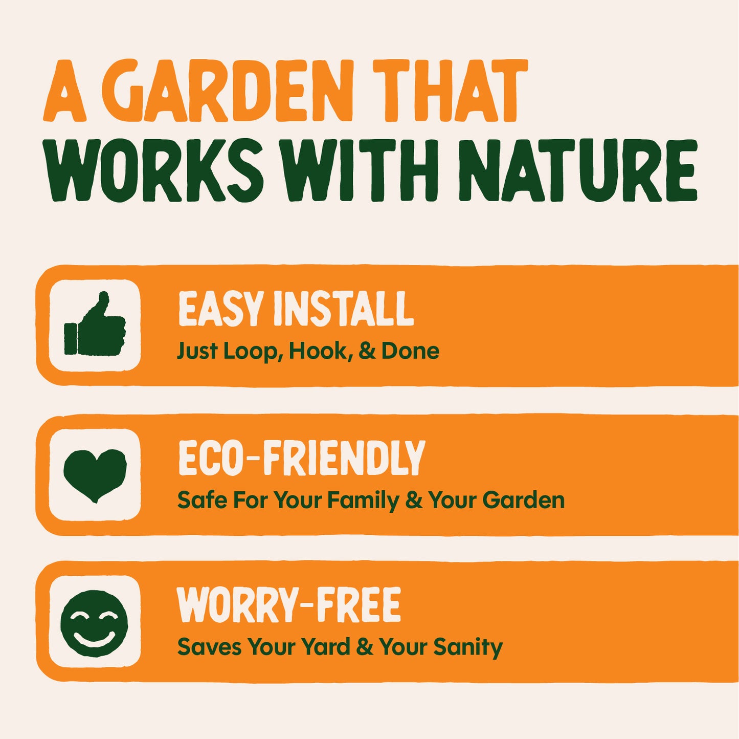 Dalen Kwik Grips Velcro Plant Ties, 25 ft Roll, Adjustable Reusable Garden Ties