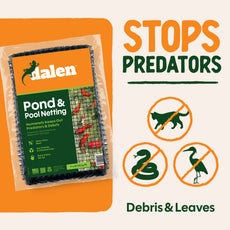 Heavy-Duty Pond & Pool Netting, Floating & Reusable Fish & Debris Protection Cover, by Dalen Products