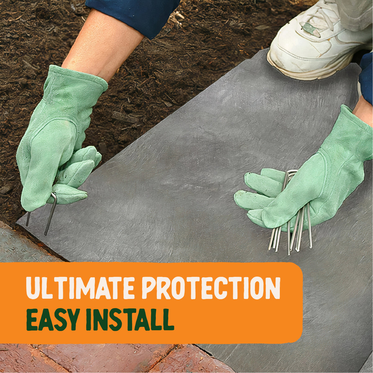 Dalen Pro-Shield 3ft x 50ft Heavy-Duty Hardscape Fabric for Patios & Walkways