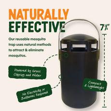 SKEET-O-TRAP Unique Mosquito Repellent Ovitrap for Yard or Garden