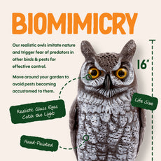Great Horned Owl Decoy, 16