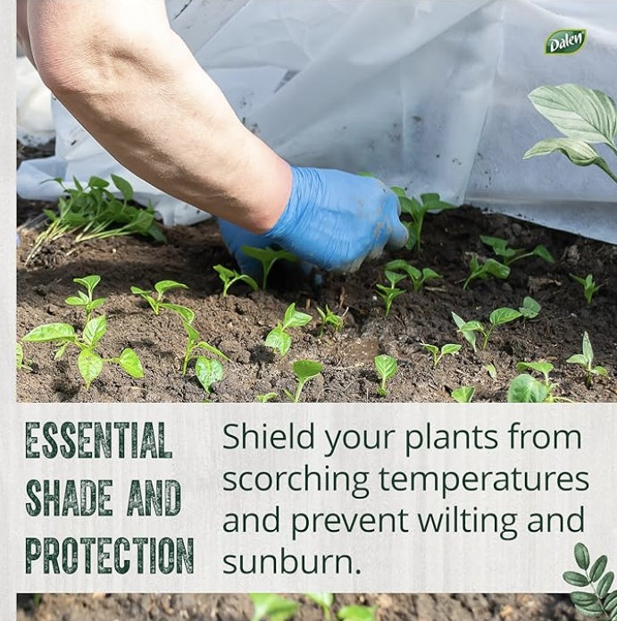 SCORCH GUARD Garden Plant &amp; Tomato Shade Blanket - 10ft x 15ft Heat &amp; Sunlight Diffuser