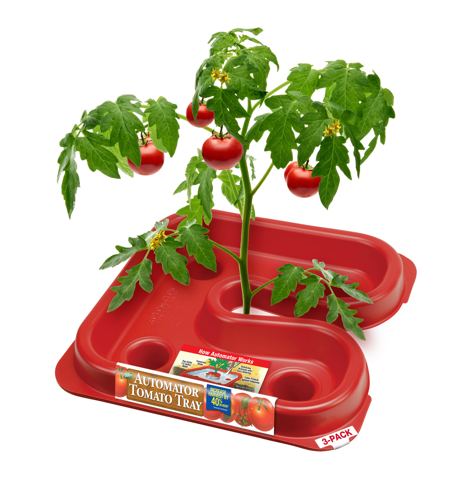Automator Tomato Growth Trays - Square Foot Sun Reflector (Pack of 3)