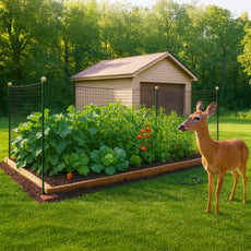DEER-X High Quality No-Tear Black Protective Netting - Attractive Barrier