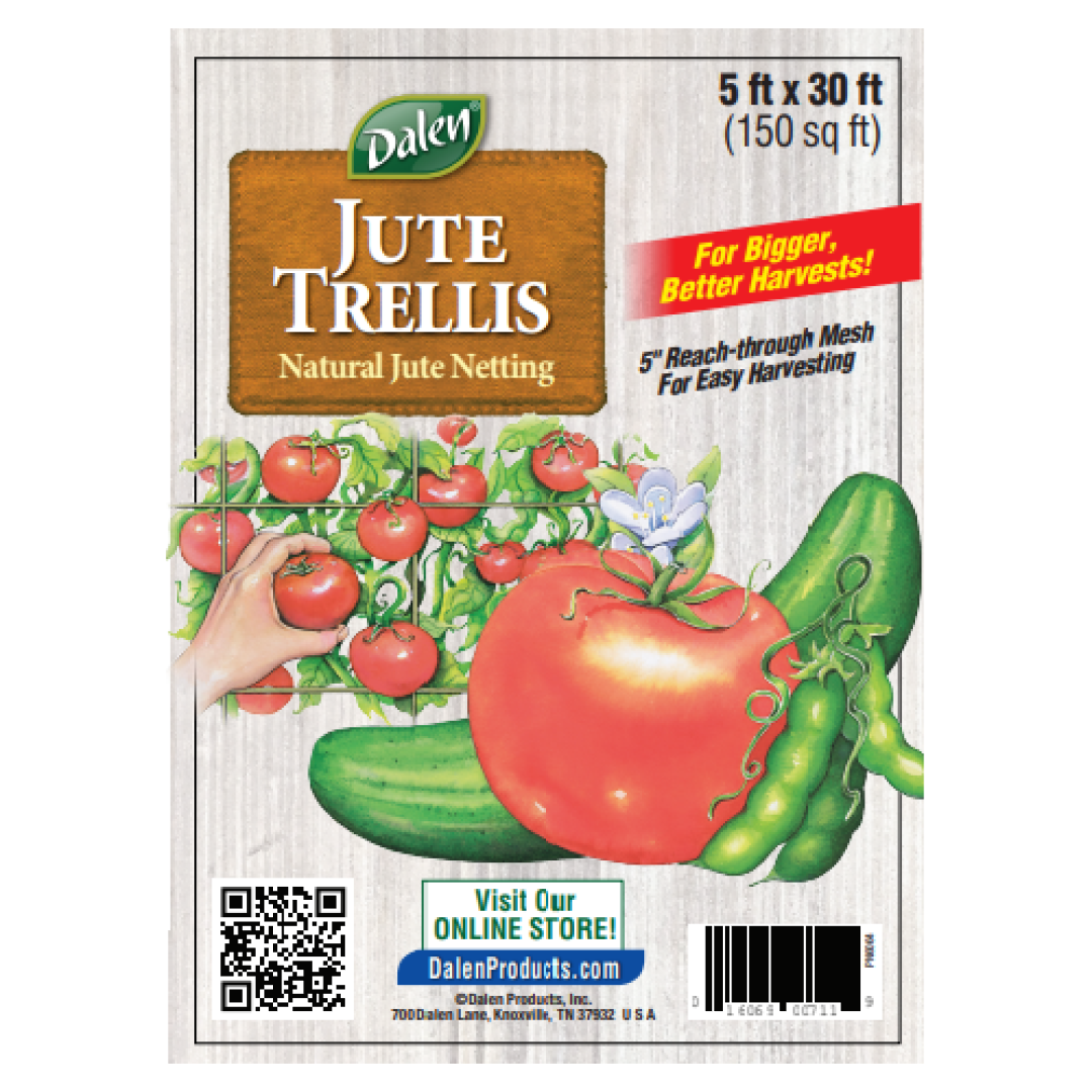 burlap trellis netting natural jute