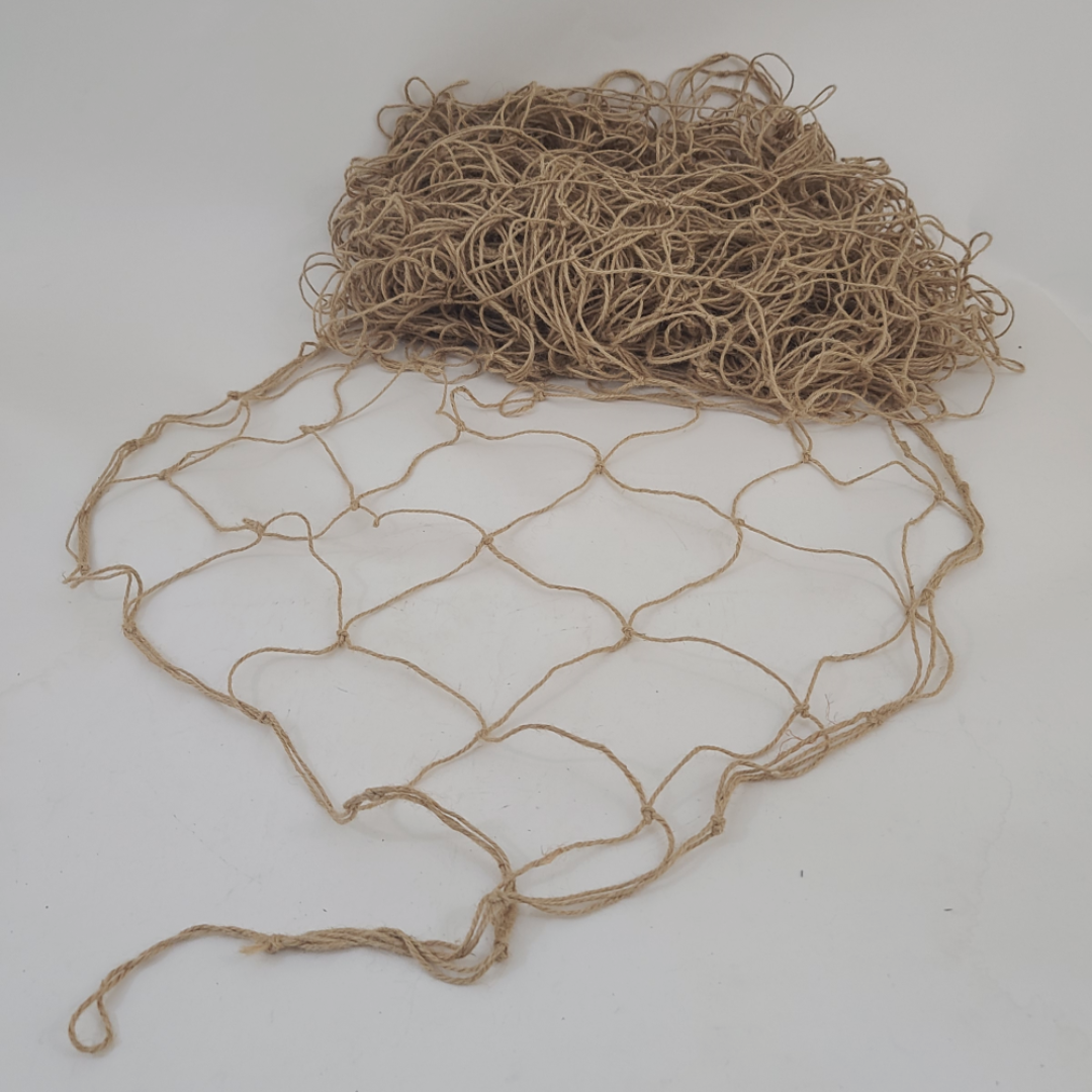 Jute Trellis Netting - Natural Fiber Burlap Mesh - Dalen Products