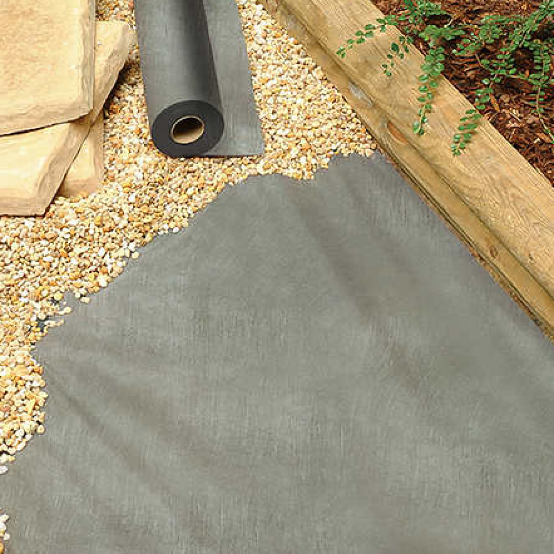 erosion control fabric stops weeds