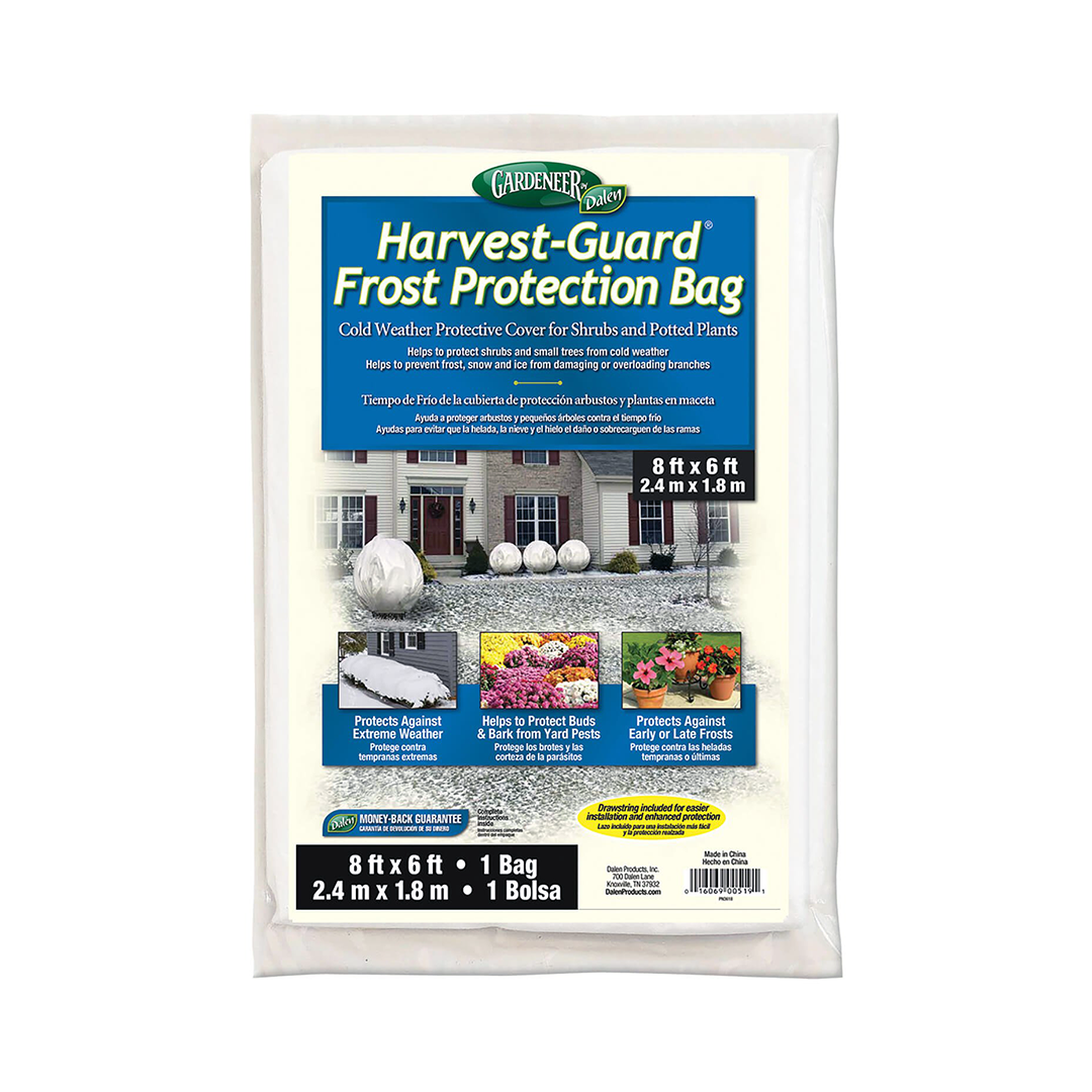 Harvest-Guard Plant Protector Bag - 8ft x 6ft for Cold Weather Frost Protection
