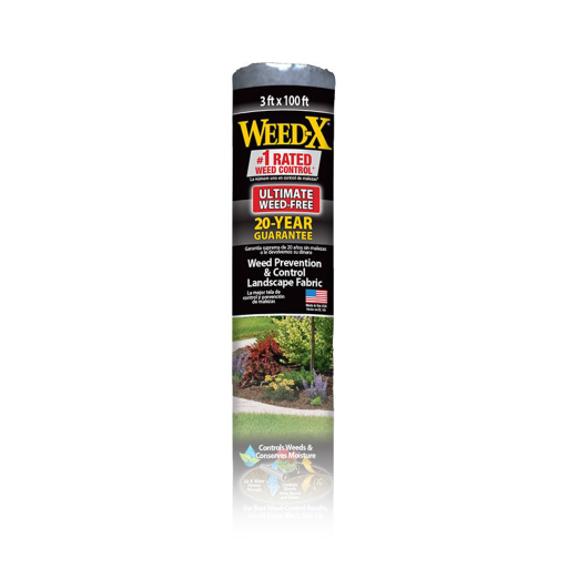 Dalen Weed-X Landscape Fabric 20-Year Reusable Weed Barrier