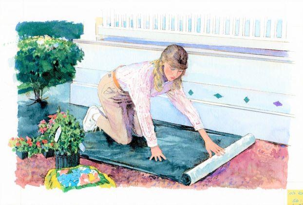 Dalen Weed-X Landscape Fabric 20-Year Reusable Weed Barrier