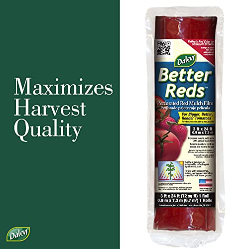 Better Reds Sunshine Reflector, Ground Cover for Boosting Tomato & Fruit Growth, by Dalen Products