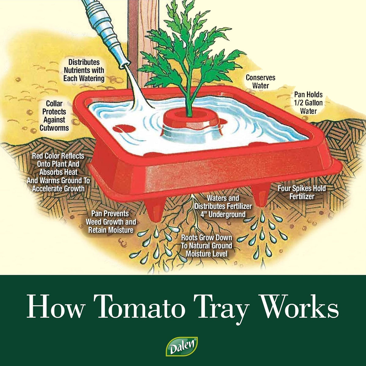 how tomato tray works