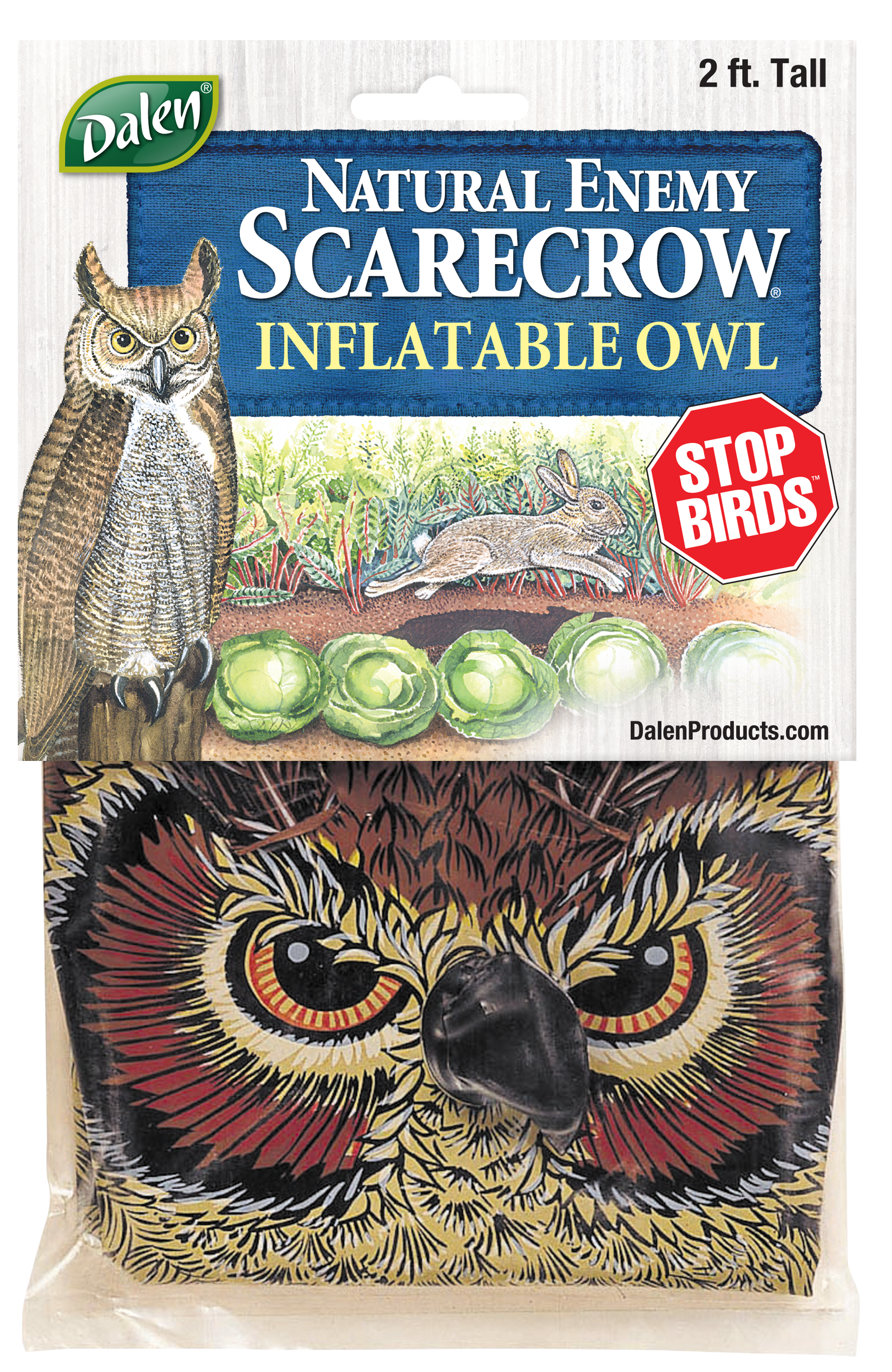 Inflatable Owl Natural Enemy Scarecrow - Thumbnail 3