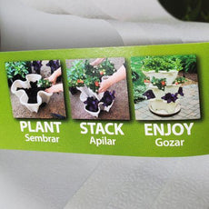 Stackable Garden - Indoor & Outdoor Vertical Planters (3 & 4 Packs)