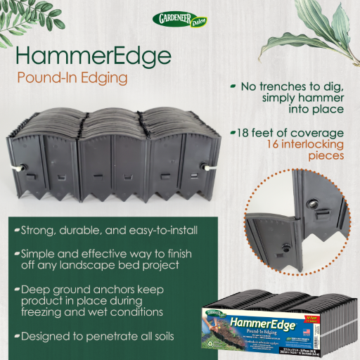 HammerEdge™ No-Dig In-Ground Edging