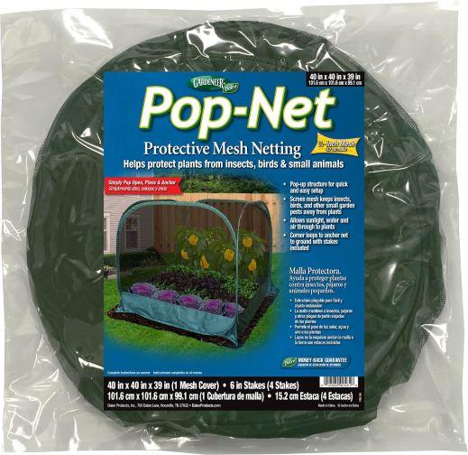 plastic net for plants Pop-Net: Instant Pest & Hail Protection for Your Garden