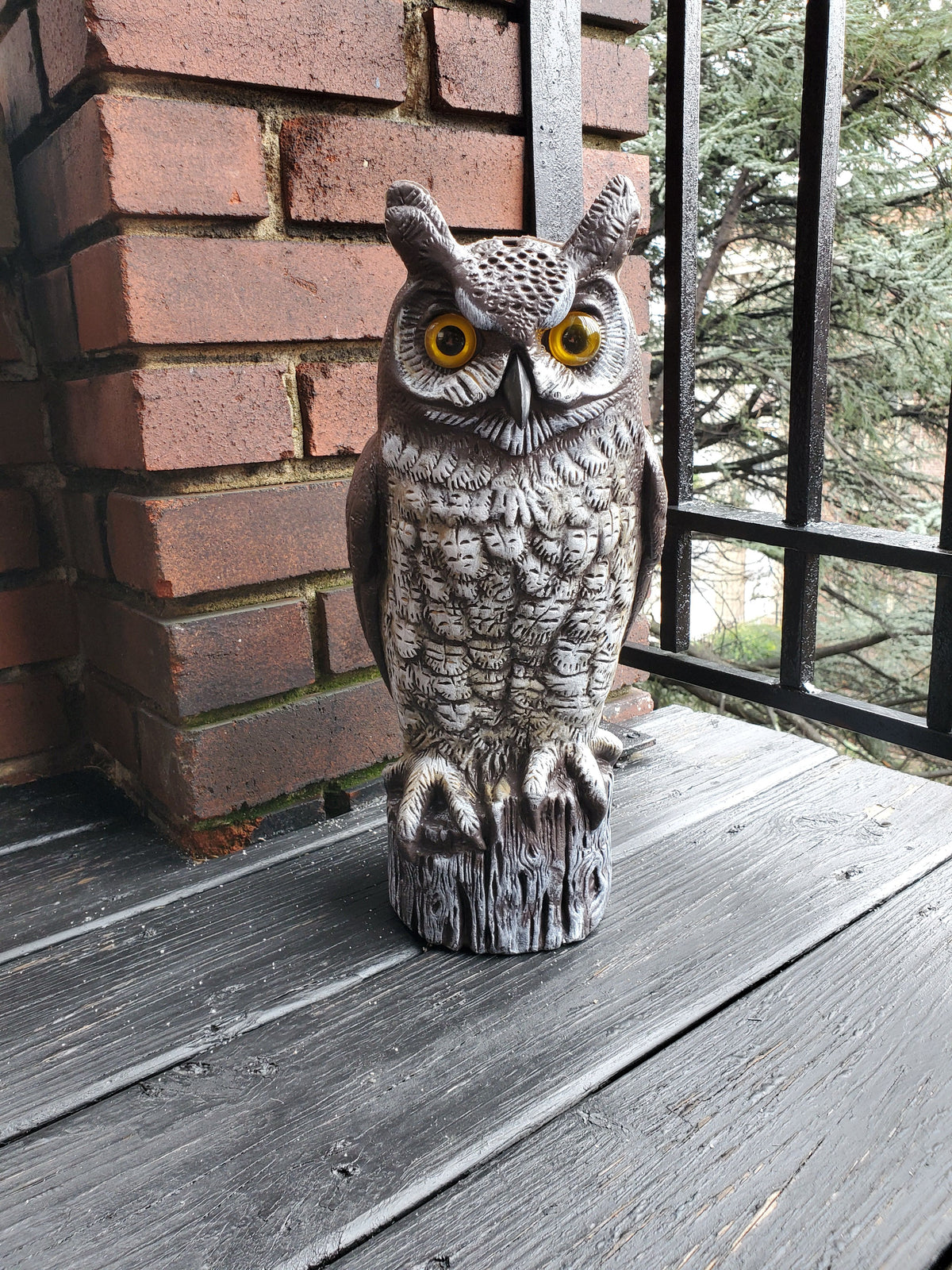 Natural Enemy Scarecrow® Great Horned Owl