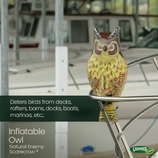 Natural Enemy Scarecrow® Inflatable Owl