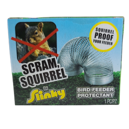 Scram, Squirrel by Slinky® Bird Feeder Protectant