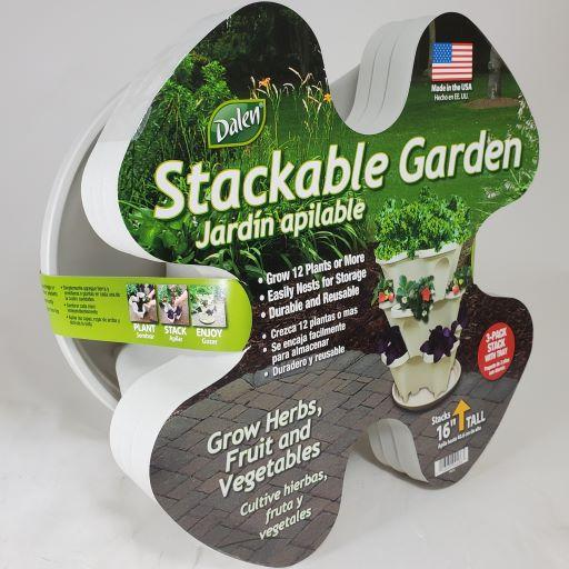 Stackable Garden - Indoor & Outdoor Vertical Planters (3 & 4 Packs)