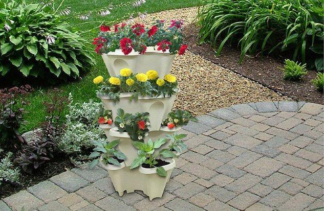 Stack and Grow - Stackable Garden Planter