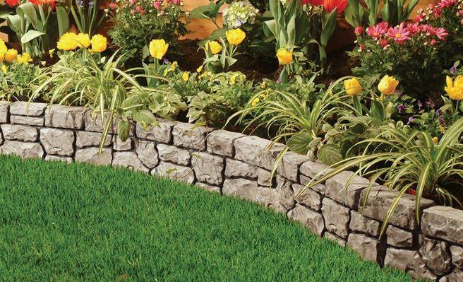 StoneWall Border™ Realistic Landscape Edging