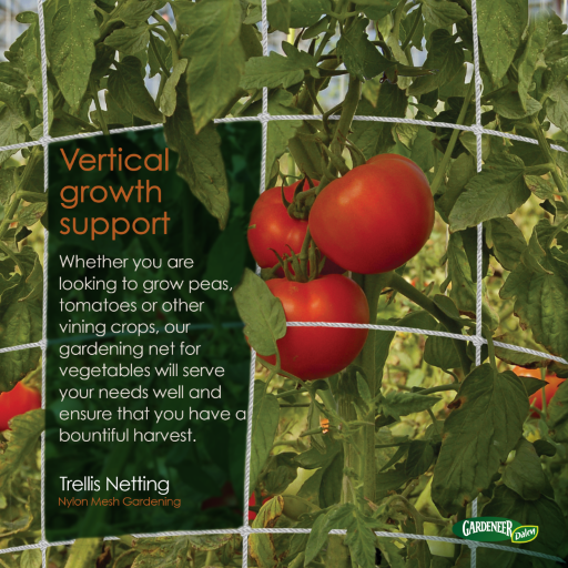 Trellis Netting For Vertical Gardening - Vegetable &amp; Tomato Growth Mesh